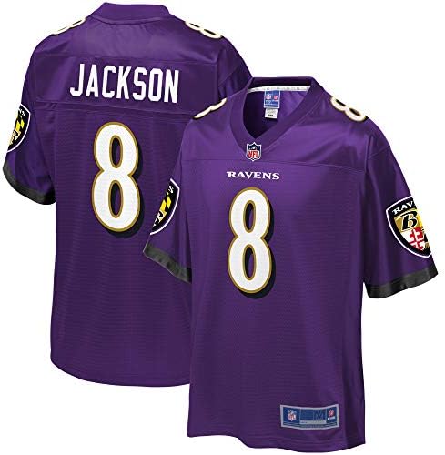 NFL PRO LINE Férfi Lamar Jackson Lila Baltimore Ravens Csapata Játékos Jersey