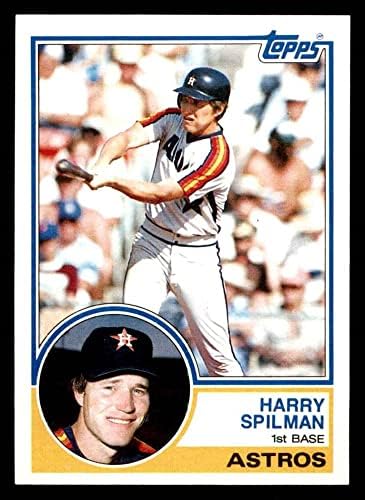 1983 Topps 193 Harry Spilman Houston Astros (Baseball Kártya) NM/MT Astros