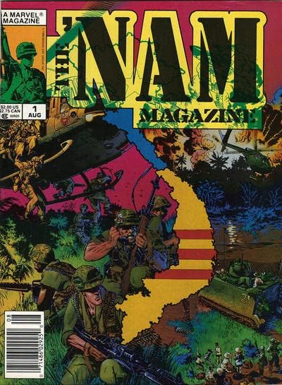 Nam Magazin, A 1 (Újságos) VF ; Marvel képregény | Vietnam Michael Arany