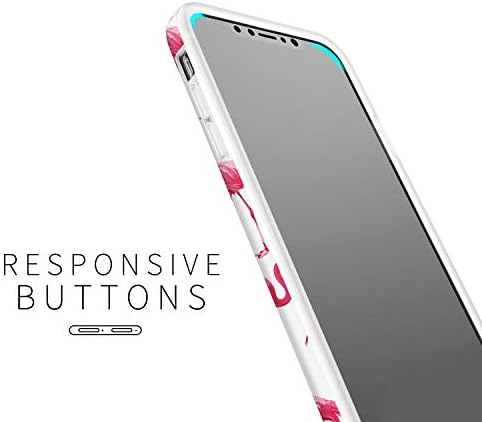 ZQ-Link Kompatibilis az iPhone 11 Esetben 2019, Emelt Élek karcálló Könnyű, Rugalmas, Puha TPU virágmintás Védő Fedél