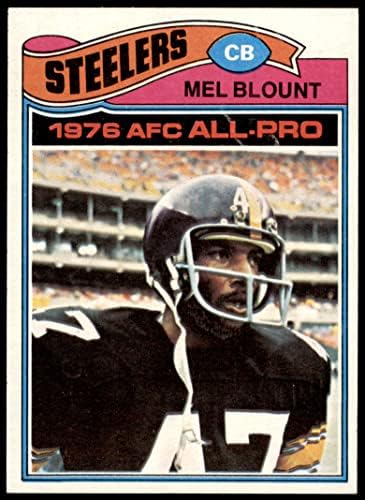 1977 Topps 180 Mel Blount Pittsburgh Steelers (Foci Kártya) NM Steelers Déli