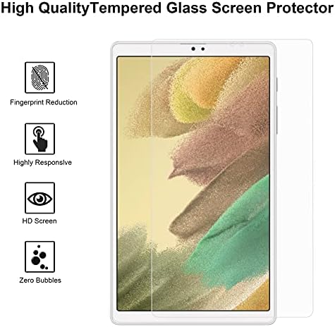 2-Csomagok Gylint Galaxy Tab A7 Lite 8.7 Hüvelykes Képernyő Védő Üveg - HD Világos Anti-Semmiből Nem Buborék 9H Keménységű