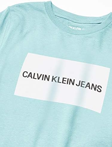 Calvin Klein Fiúk Intézmény Logója Legénység Nyak Póló