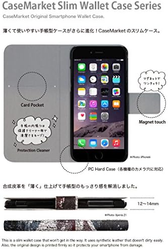 [Apple iphone6sp iPhone 6-os Plusz ()] [Pénztárca Ügy] Shobon X CaseMarket Eredeti Design Slim Esetben Flip tok [syobo-n
