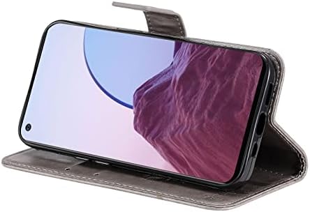 QIVSTAR Kompatibilis Szuper Nord N20 5G az Esetben Dombornyomás Design Telefon Esetében a Hitelkártya Birtokos PU Bőr