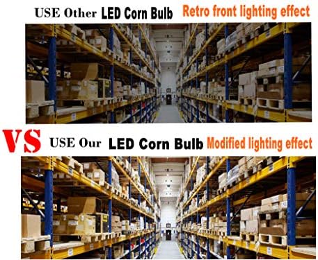 TSEXES UL 100W LED Kukorica Izzó 2 Csomag 14000lm 6000K Nappal Fehér,E39 Mogul Bázis,LED Csere fémhalogén HID CFL Kereskedelmi,