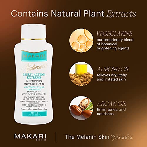 MAKARI Naturalle Multi-Akció Extrém Krém SPF15 (17.6 oz) | Hidratálja, Puhítja, Táplálja, valamint Fokozza a Bőr Természetes