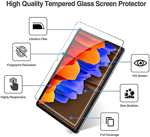 ProCase Galaxy Tab S7 Plus 12.4 Esetben 2020 S tolltartó (Piros) Csomag [2 Csomag] Galaxy Tab S7 Plus 12.4 Hüvelyk 2020