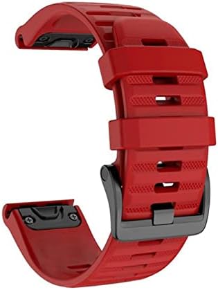 HAODEE 26mm Sport Szilikon Watchband Wriststrap a Garmin Fenix 6X 6 6 Pro 5X 5 5S + 3 HR 20 22mm Easy Fit gyorskioldó
