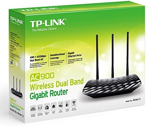 TP-Link AC750 Vezeték nélküli Wi-Fi Gigabit Router (Archer C2)