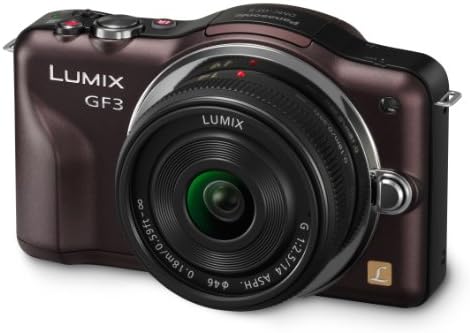 A Panasonic Lumix DMC-GF3CW Kit 12.1 MP Digitális Fényképezőgép 14 mm Pancake Objektív