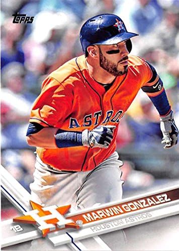 2017 Topps Sorozat 2 563 Marvin Gonzalez Houston Astros Baseball Kártya