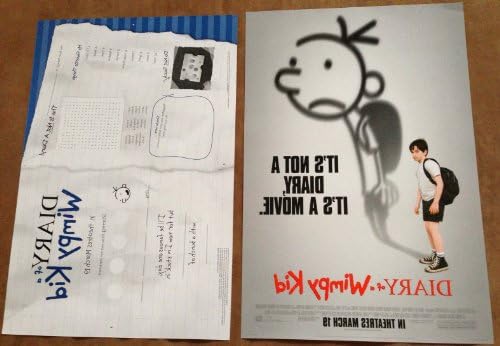 A DIARY of A WIMPY KID D/S 13.5X20 Eredeti Promo Poszter 2010